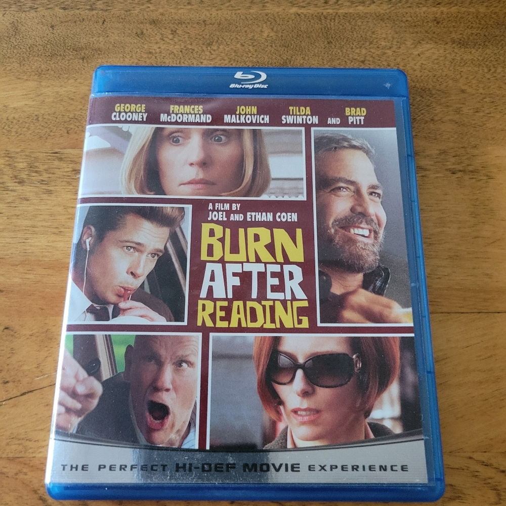 Burn After Reading Blu-ray George Clooney